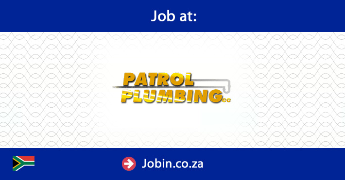 Job vacancy for plumber