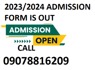 PAMO University of Medical Sciences 2023 2024, Remedial Pre Degree Admission Form