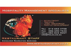 Junior Restaurant Manager-Sandton