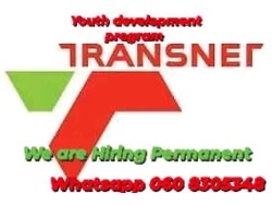 TRANSNET NEW JOBS VACANCIES ARE OPEN FOR WhatsAp MR LAWRENCE for 0826276798