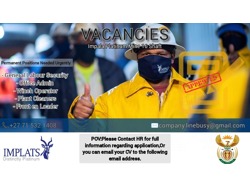 Impala mining industry job opportunities for more info call Mr Makola on 071 532 1408 or WhatsApp