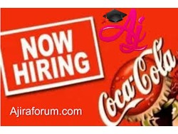 COCA COLA NEW JOB VACANCIES ARE OPEN WHATSAPP 0762659665 TO APPLY